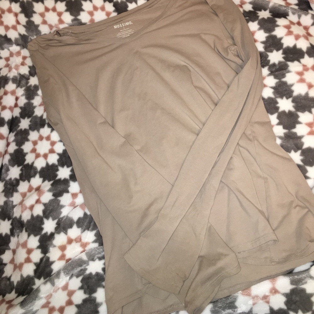 Tan long sleeve